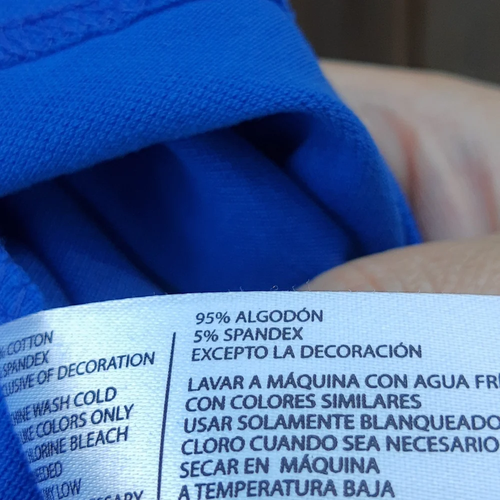 U.S. Polo Assn. Women's polo shirt, size XXL, Royal Blue color - Picture 4 of 6